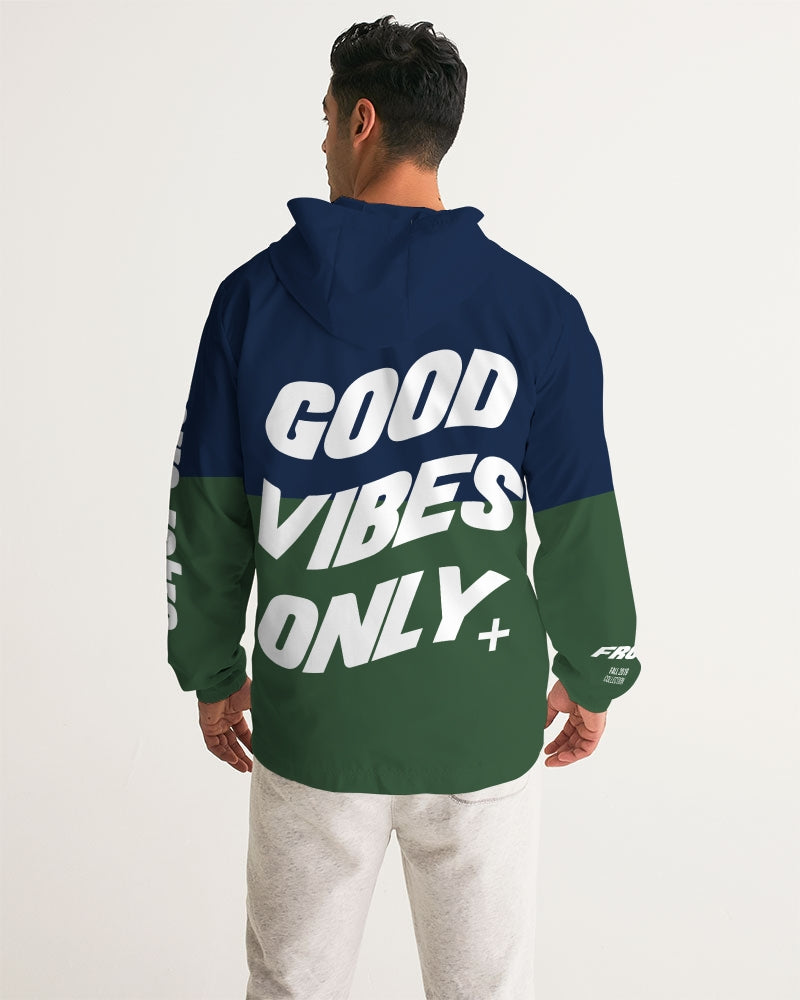Good Vibes Only - Navy Blue/ Forest Green